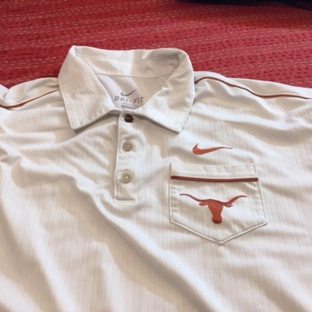 NIKE DRI-FIT Texas Longhorns Polo